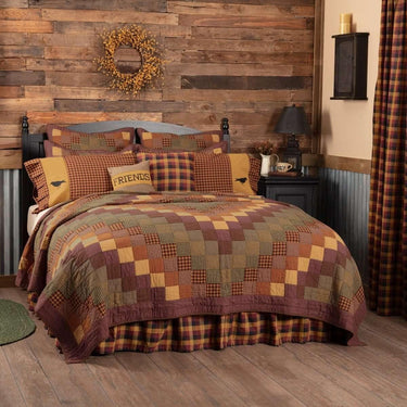 Heritage Farms Twin Quilt 68Wx86L VHC Brands - The Fox Decor